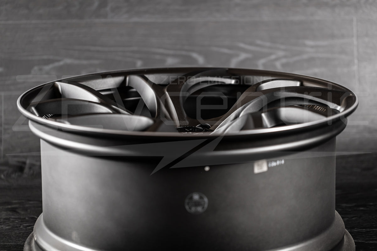 Rays VMF C-01 Tesla TM3/Y 20" (Set of four) Matte GunBlack / Rim Cut