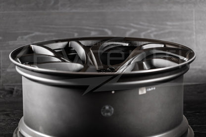 Rays VMF C-01 Tesla TM3/Y 20" (Set of four) Matte GunBlack / Rim Cut