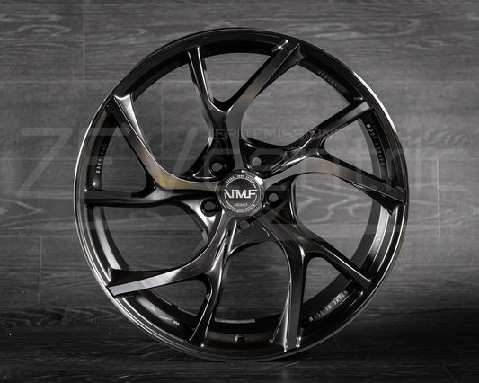 Rays VMF C-01 Tesla TM3/Y 20" (Set of four) Shining Black Metal / Diamond Cut