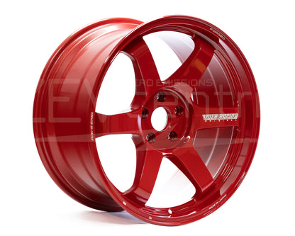 TE37 Ultra M-Spec TM3/Y 19x10 Face 4 (Set of four) Red WITH CAPS