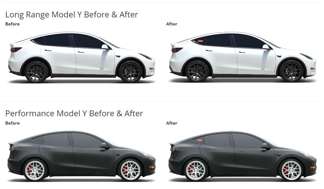 Eibach Lowering Springs Model Y (AWD)