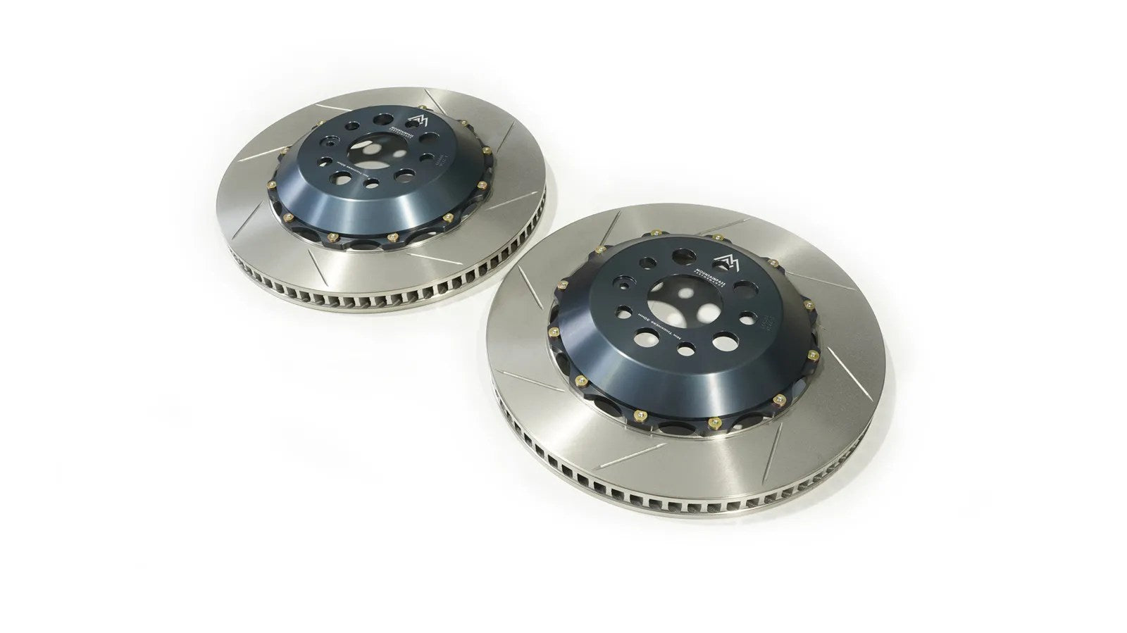 MPP Two-Piece Stock Diameter Front Rotors for Tesla Model S Plaid and Long Range