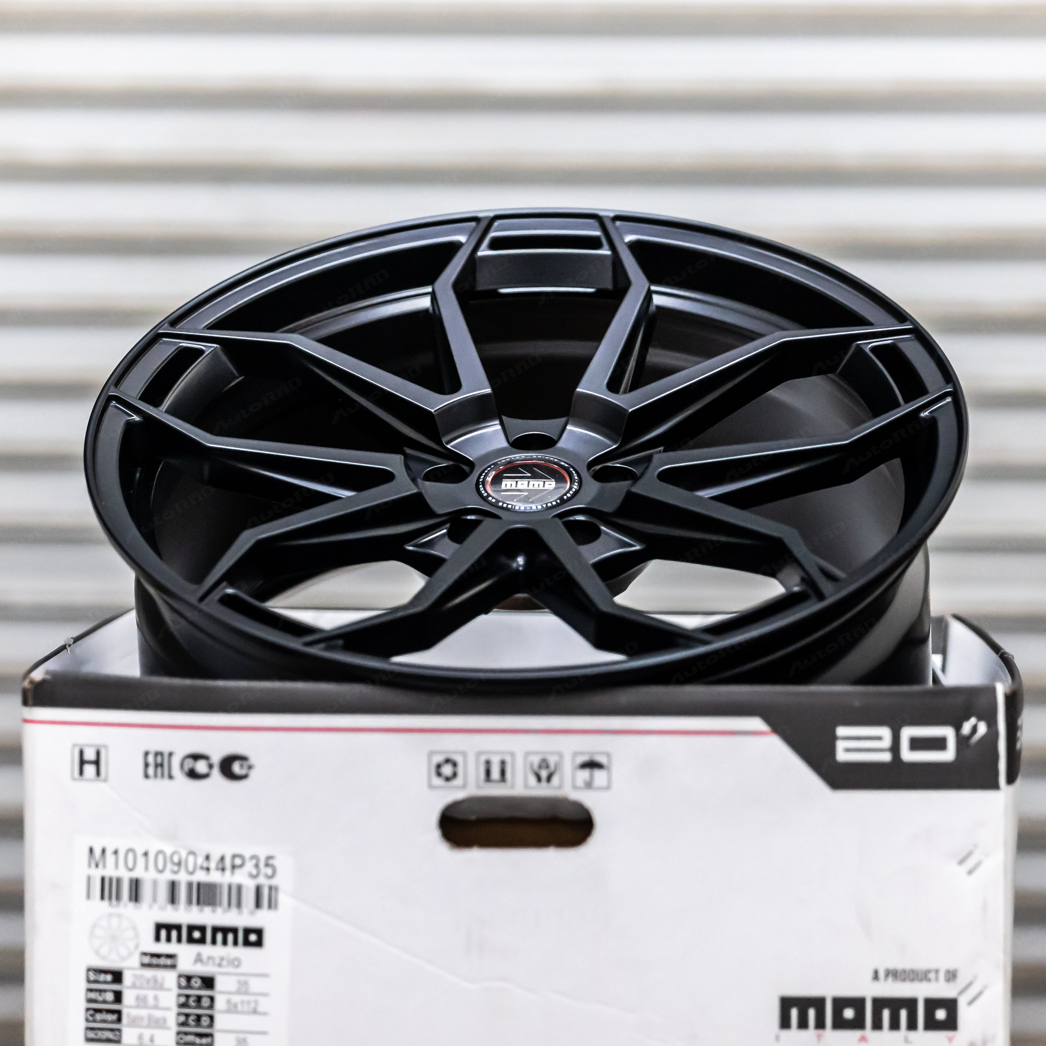 MOMO Anzio 20x10.5 Satin Black | Tesla Model 3/Y – zevcentric