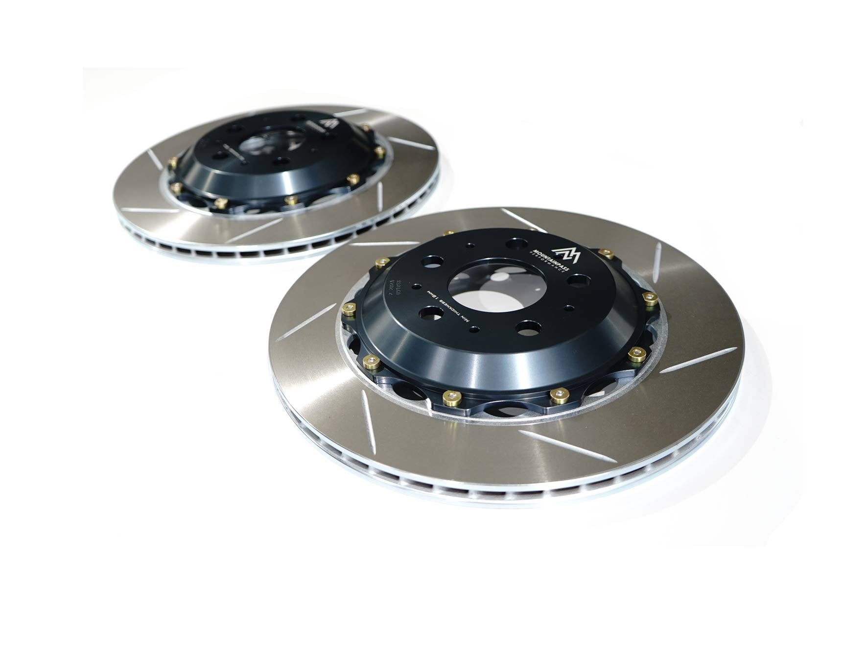 Two-Piece Rear Rotors for Tesla Model S/X Plaid and Long Range