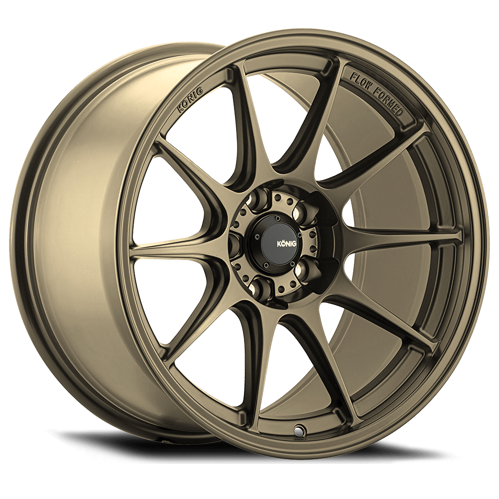 Konig Dekagram Gloss Bronze 18" / 19"  (Set of four)